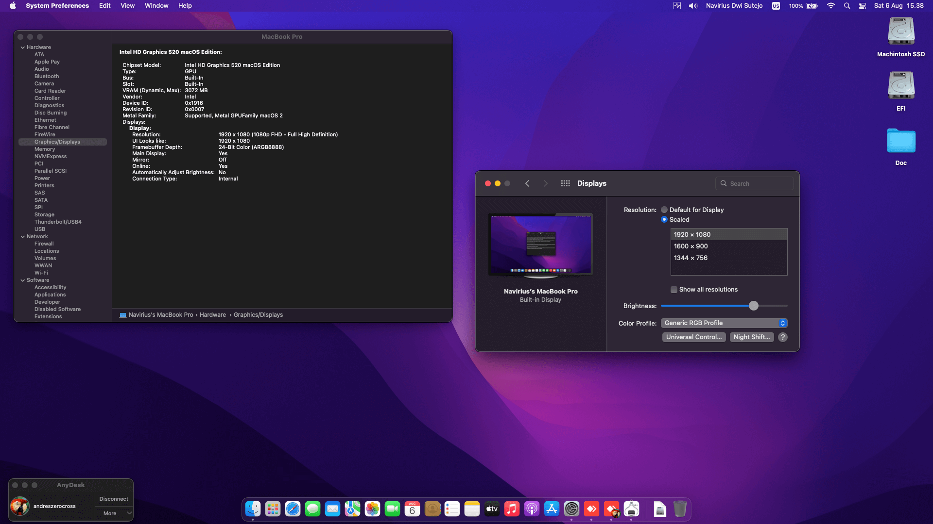 Lenovo Thinkpad T460S [SkyLake   Intel HD 520 + PS2 SMBUS + Touchscreen]   OpenCore 3